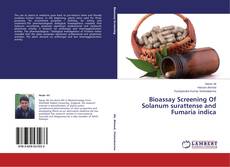 Buchcover von Bioassay Screening Of Solanum surattense and Fumaria indica