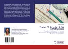 Copertina di Teachers' Interaction Styles in Mathematics
