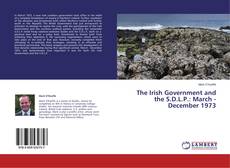 Portada del libro de The Irish Government and the S.D.L.P.: March - December 1973