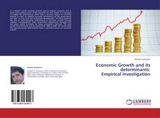 Capa do livro de Economic Growth and its determinants:  Empirical investigation 