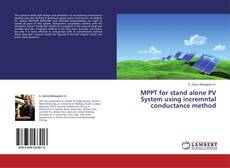 Buchcover von MPPT for stand alone PV System using incremntal conductance method