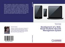 Buchcover von Development of a Web-Based Students' Records Management System