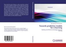 Couverture de Towards predictive models for e-learning