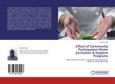 Buchcover von Effect of Community Participation Water Sanitation & Hygiene Programs