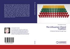 Capa do livro de The Lithuanian Choral Tradition 