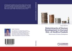 Buchcover von Determinants of Human Development in Kurnool Dist. of Andhra Pradesh