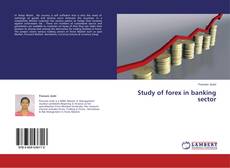 Buchcover von Study of forex in banking sector