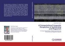 Buchcover von A Computational Linguistic Perspective of  Authorship and Plagiarism