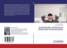 Buchcover von Audit Quality and Financial Statements Fraud Detection