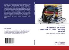 Capa do livro de The Effects of Audio Feedback on the L2 Writing Quality 