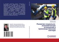 Buchcover von Развитие социально-экономических отношений в производственном секторе