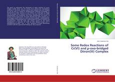Couverture de Some Redox Reactions of Cr(VI) and µ-oxo-bridged Diiron(III) Complex