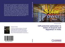 Couverture de CSP potential estimation in states of Gujarat and Rajasthan in India