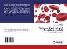 Capa do livro de Pulmonary Toxicity of MgO Nanoparticles in Rats 