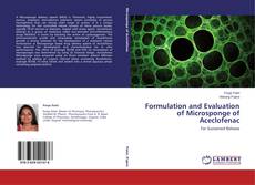 Capa do livro de Formulation and Evaluation of Microsponge of Aceclofenac 