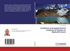Copertina di Incidence and geotechnical analyses of barites in Abakaliki basin