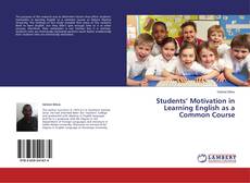 Buchcover von Students’ Motivation in Learning English as a Common Course