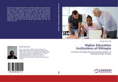 Capa do livro de Higher Education Institutions of Ethiopia 