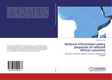 Couverture de National information policy proposals of selected African countries