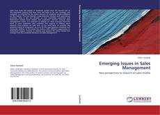 Buchcover von Emerging Issues in Sales Management