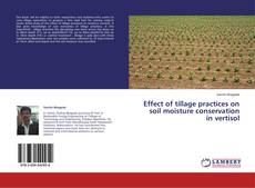 Buchcover von Effect of tillage practices on soil moisture conservation in vertisol