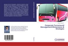 Capa do livro de Corporate Turnaround Management:Dimensions & Strategies 