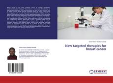 Buchcover von New targeted therapies for breast cancer