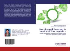 Buchcover von Role of growth hormones in rooting of Vitex negundo L