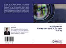 Copertina di Application of Photogrammetry in Forensic Science