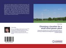 Copertina di Choosing a location for a small wind power plant