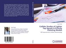 Buchcover von Collider Studies of Lighter Top Squark in R-Parity Violating Models