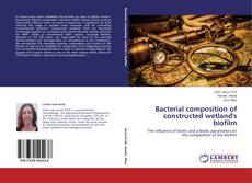 Buchcover von Bacterial composition of constructed wetland's biofilm