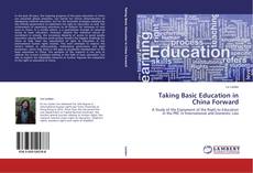 Copertina di Taking Basic Education in China Forward