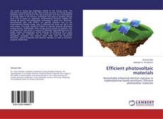 Buchcover von Efficient photovoltaic materials