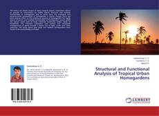 Copertina di Structural and Functional Analysis of Tropical Urban Homegardens