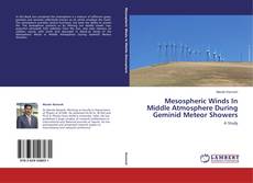 Capa do livro de Mesospheric Winds In Middle Atmosphere During Geminid Meteor Showers 