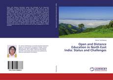 Couverture de Open and Distance Education in North East India: Status and Challenges