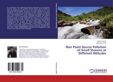 Buchcover von Non Point Source Pollution of Small Streams at Different Altitudes