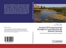 Capa do livro de Analysis Of Environmental Changes In Iraqi Marshes By Remote Sensing 