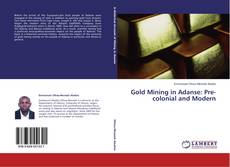 Buchcover von Gold Mining in Adanse: Pre-colonial and Modern