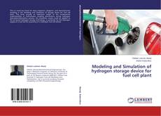 Capa do livro de Modeling and Simulation of hydrogen storage device for fuel cell plant 