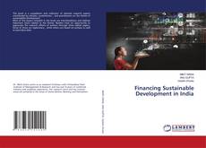 Financing Sustainable Development in India的封面