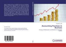 Buchcover von Accounting Practices in Business