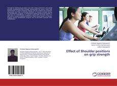 Buchcover von Effect of Shoulder positions on grip strength