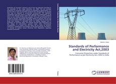 Buchcover von Standards of Performance and Electricity Act,2003