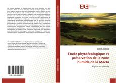 Capa do livro de Etude phytoécologique et préservation de la zone humide de la Macta 