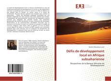 Bookcover of Défis de développement local en Afrique subsaharienne