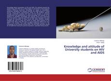 Portada del libro de Knowledge and attitude of University students on HIV and AIDS