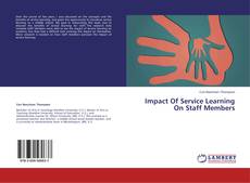 Buchcover von Impact Of Service Learning On Staff Members