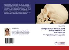 Capa do livro de Temporomandibular joint considerations in Orthodontics 